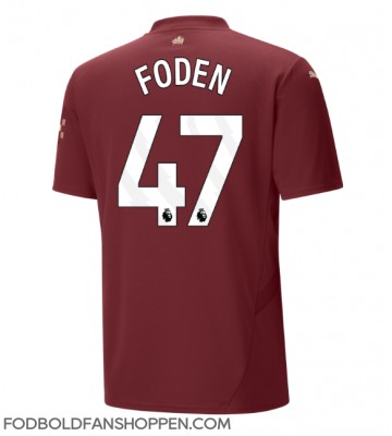 Manchester City Phil Foden #47 Tredjetrøje 2024-25 Kortærmet